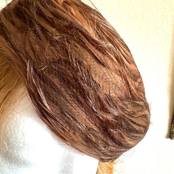 💖 Vintage Feather Pill Hat, “Chez Henriette” - Picture 10 of 11